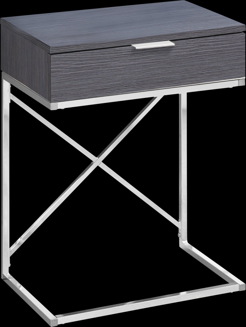 Wauford Charcoal Accent Table - Thumbnail - Image 1