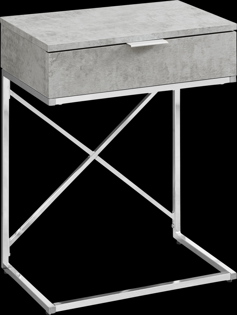 Wauford Gray Accent Table - Thumbnail - Image 1