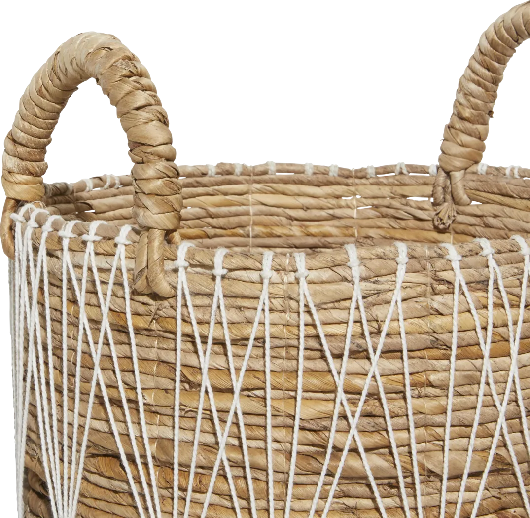 Wavedale Brown Basket, Set of 3 - Thumbnail - Image 5