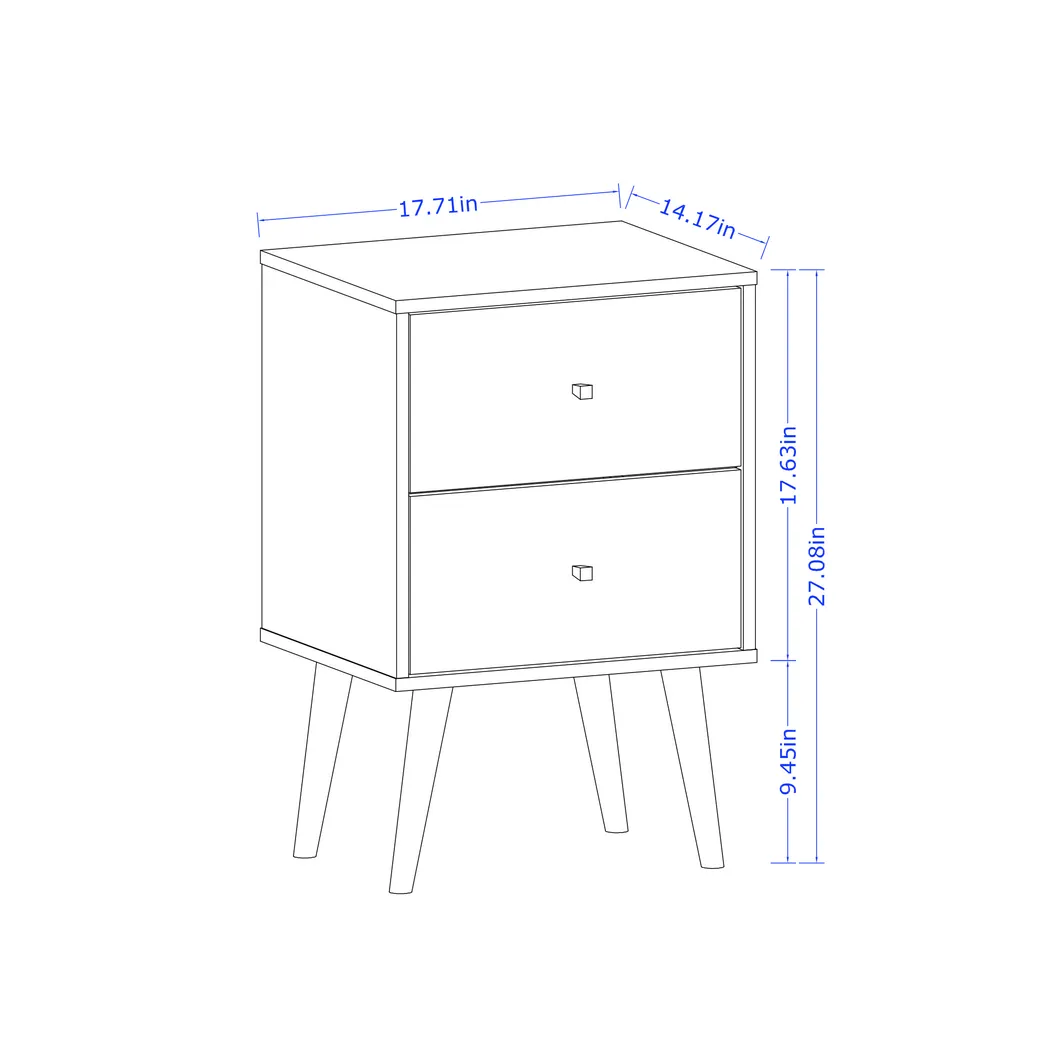 Wavefruit Brown Nightstand - Thumbnail - Image 10