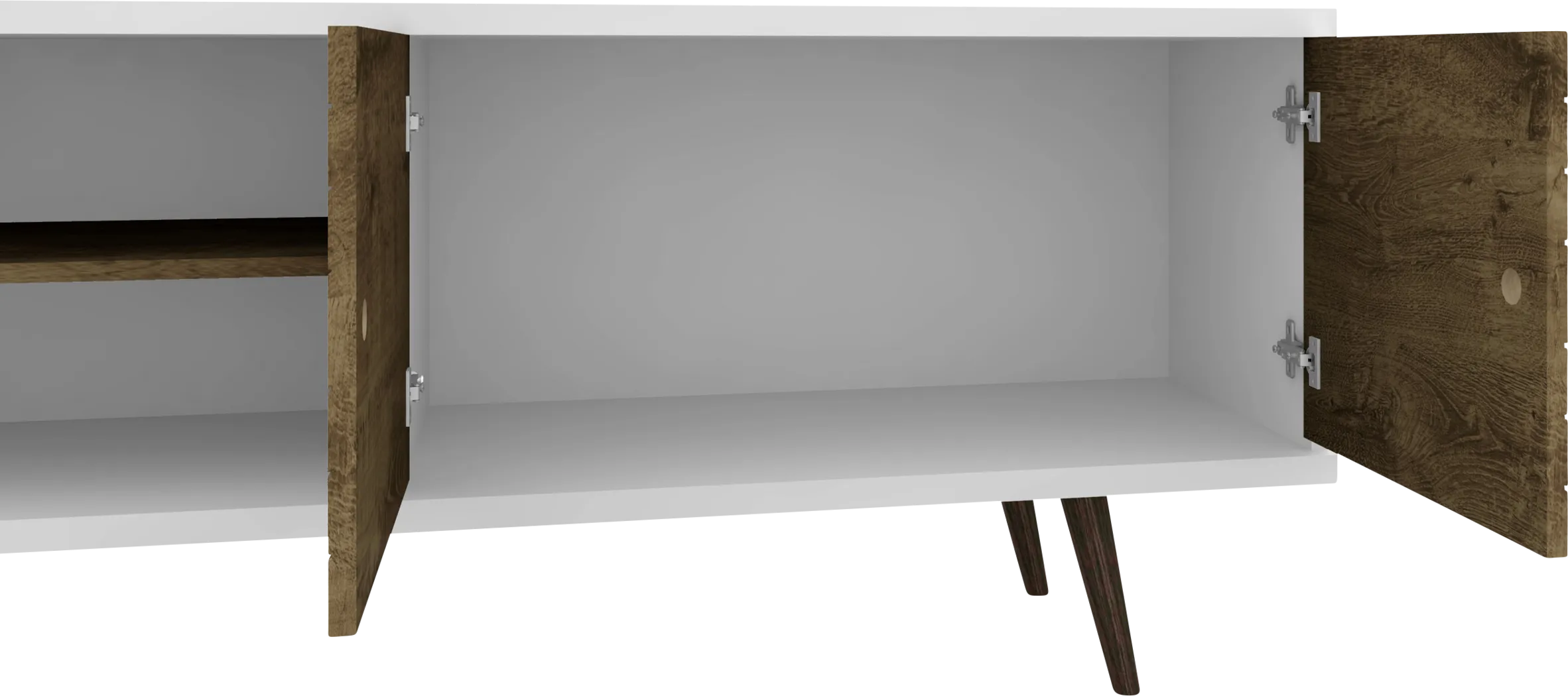 Wavefruit White 63 in. Console - Thumbnail - Image 4