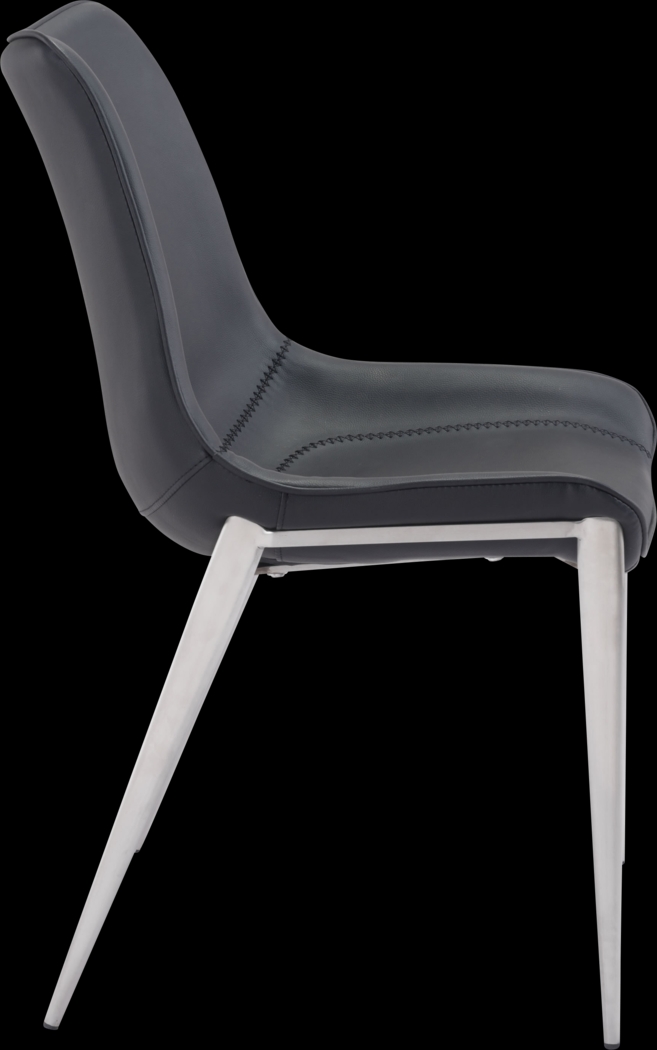 Wavell Black Walnut Side Chair, Set of 2 - Thumbnail - Image 3