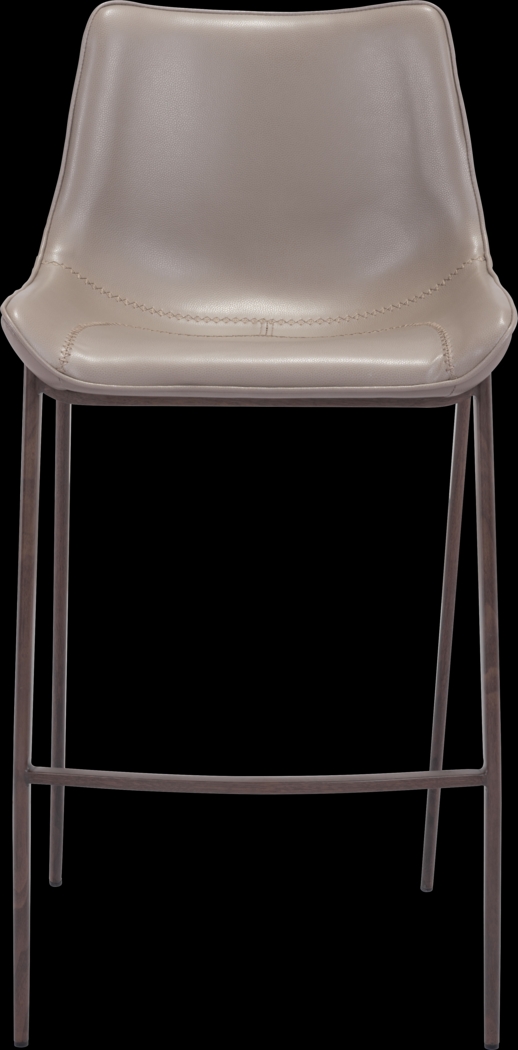 Wavell Gray Walnut Barstool, Set of 2 - Thumbnail - Image 3