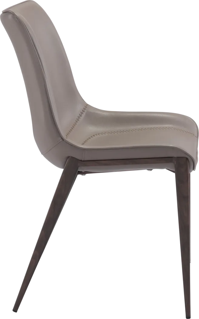 Wavell Gray Walnut Side Chair, Set of 2 - Thumbnail - Image 2