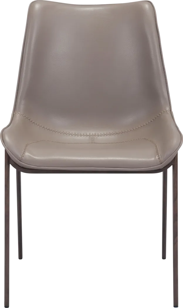 Wavell Gray Walnut Side Chair, Set of 2 - Thumbnail - Image 3