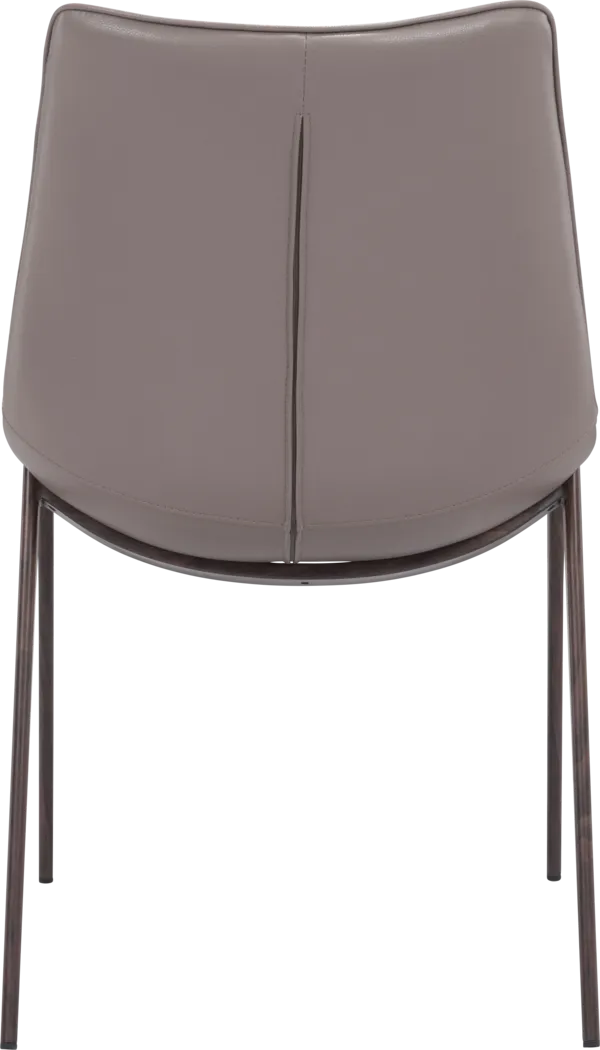 Wavell Gray Walnut Side Chair, Set of 2 - Thumbnail - Image 4