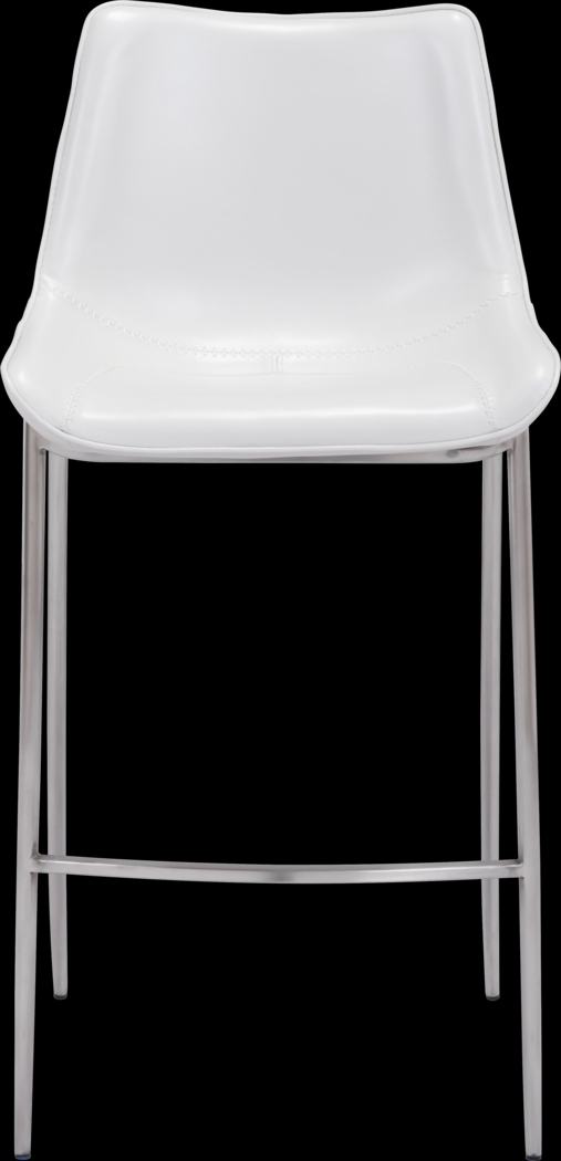 Wavell White Steel Barstool, Set of 2 - Thumbnail - Image 3