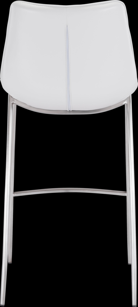 Wavell White Steel Barstool, Set of 2 - Thumbnail - Image 4