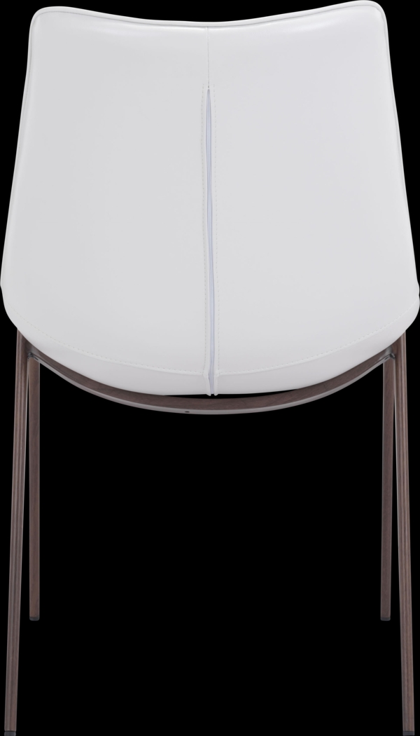 Wavell White Walnut Side Chair, Set of 2 - Thumbnail - Image 4