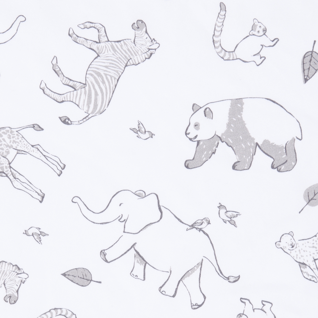 Waverly Congo Line Gray 5 Pc Baby Bedding Set - Thumbnail - Image 8