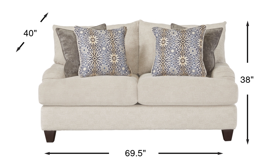 Dimension Image. Please refer to the Dimension Tab on this page for dimension details.