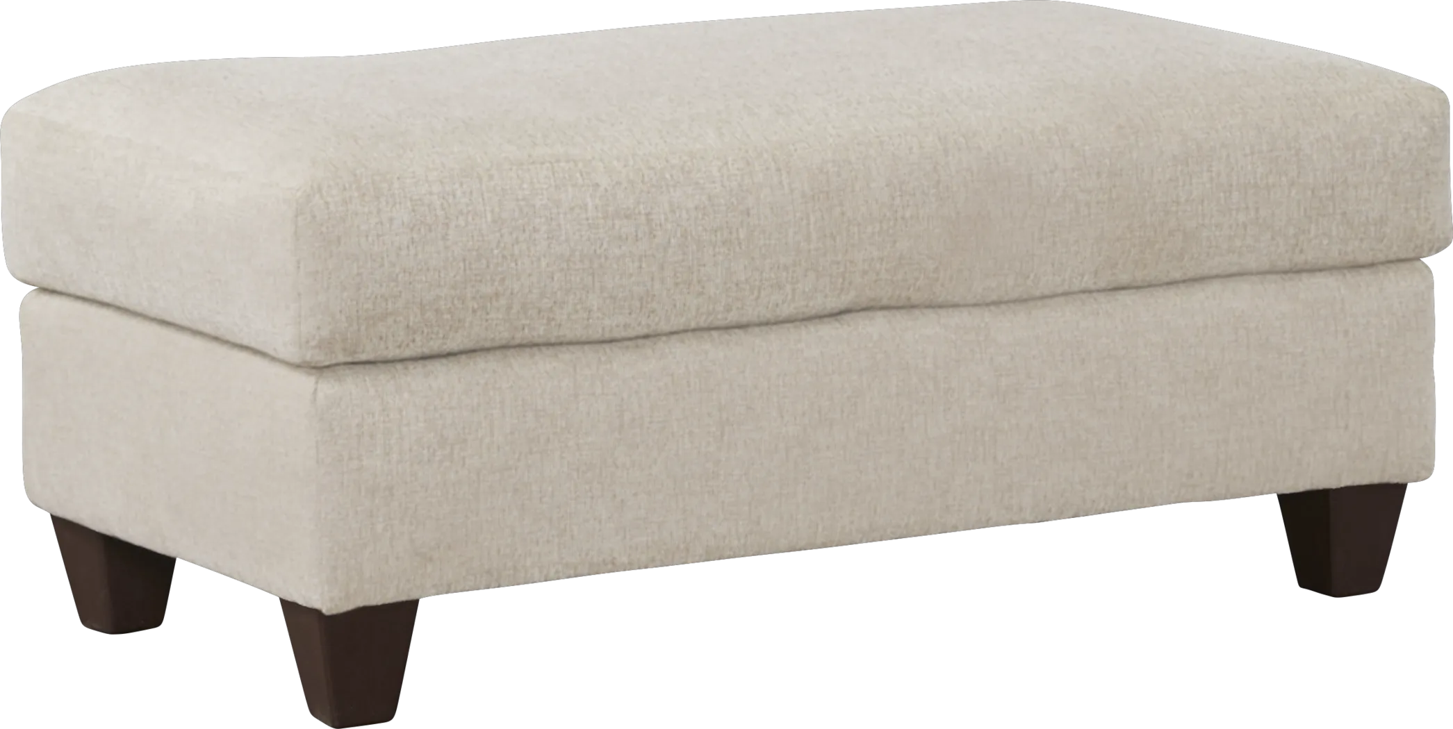 Waverly Park Beige Ottoman - Thumbnail - Image 1