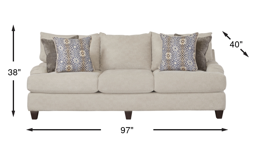 Dimension Image. Please refer to the Dimension Tab on this page for dimension details.