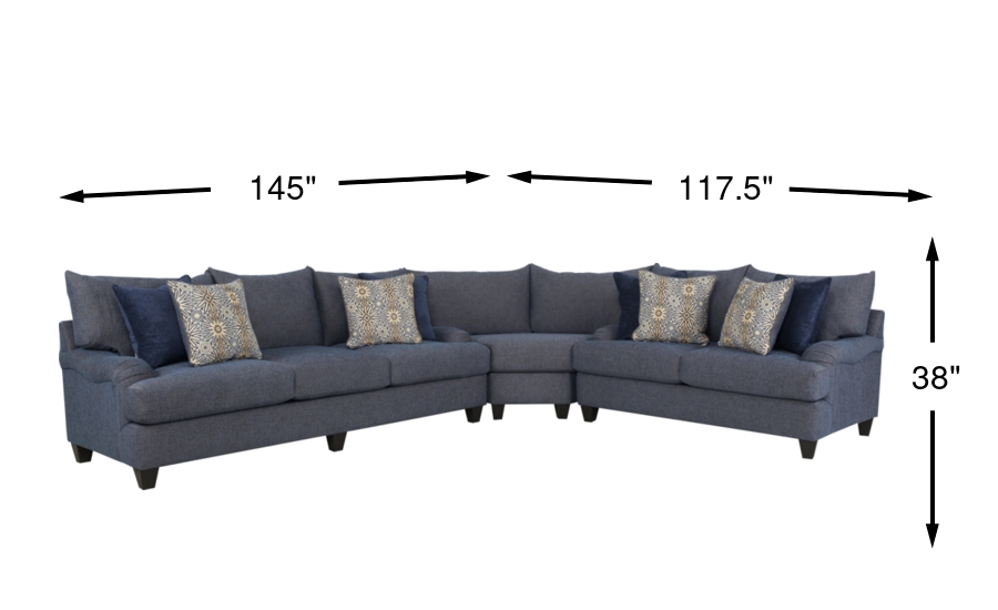 Dimension Image. Please refer to the Dimension Tab on this page for dimension details.