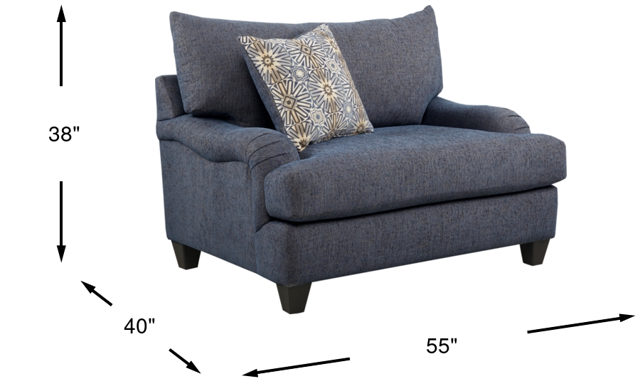 Dimension Image. Please refer to the Dimension Tab on this page for dimension details.