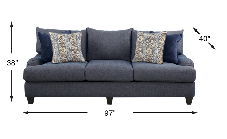 Dimension Image. Please refer to the Dimension Tab on this page for dimension details.