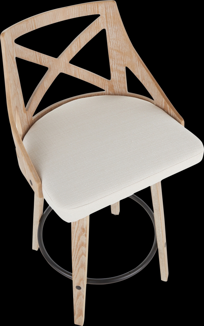 Waverton Cream Counter Height Stool, Set of 2 - Thumbnail - Image 13