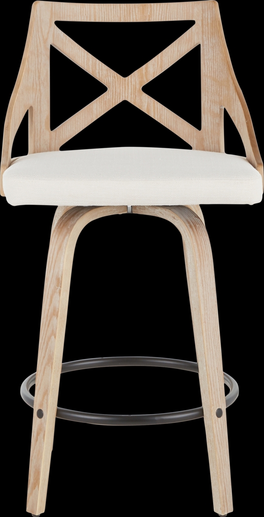 Waverton Cream Counter Height Stool, Set of 2 - Thumbnail - Image 14