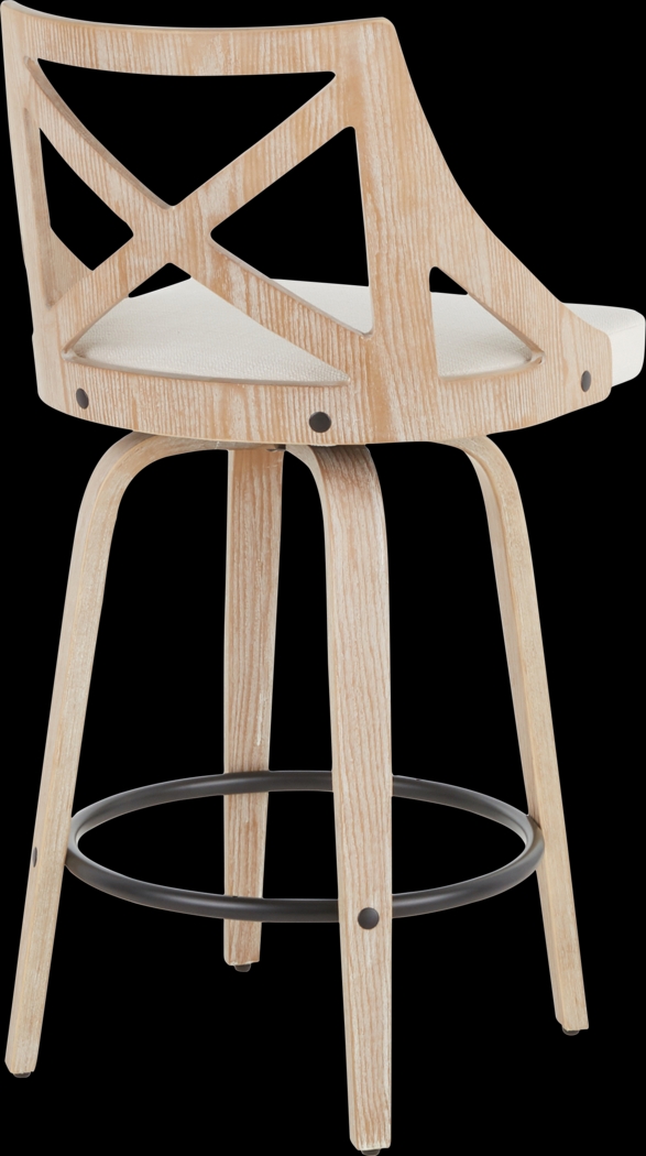 Waverton Cream Counter Height Stool, Set of 2 - Thumbnail - Image 15