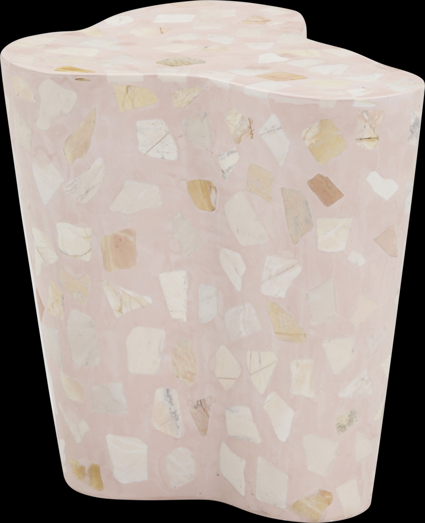 Waveshine Pink End Table - Thumbnail - Image 1