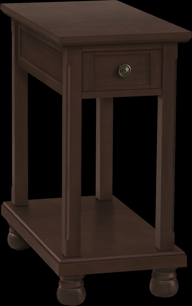 Waxmyrtle Espresso Accent Table - Thumbnail - Image 1