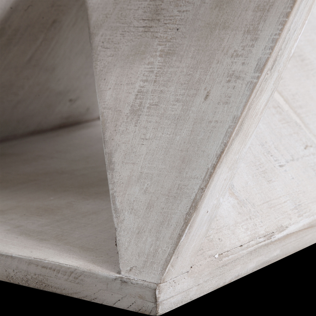 Waxwing White Ottoman - Thumbnail - Image 4