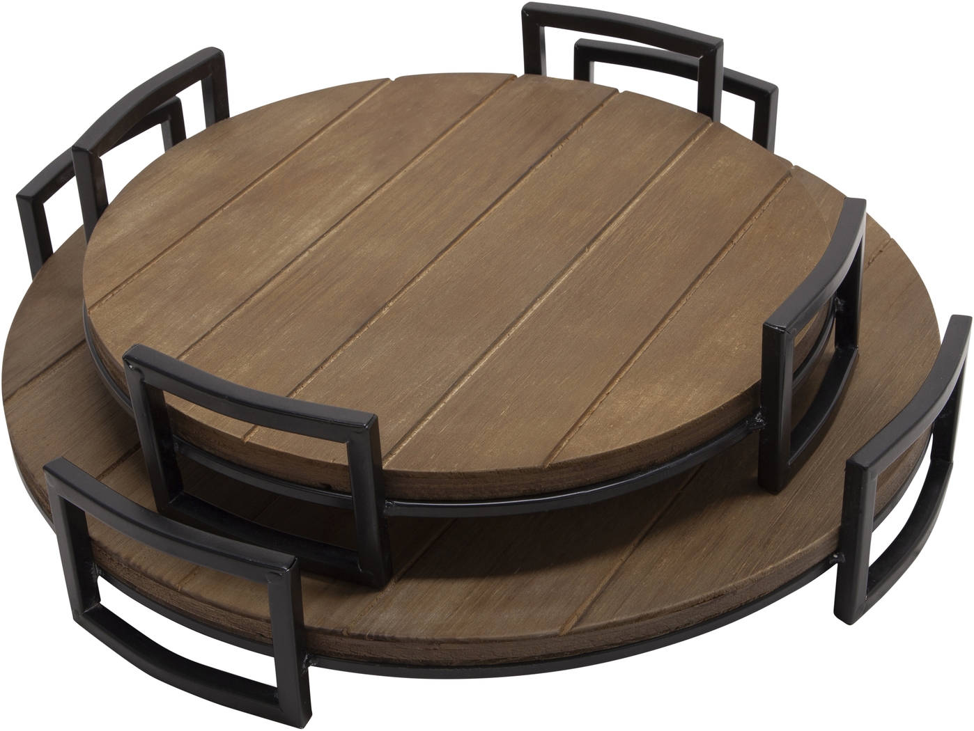 Waybough Brown Tray, Set of 2 - Thumbnail - Image 2