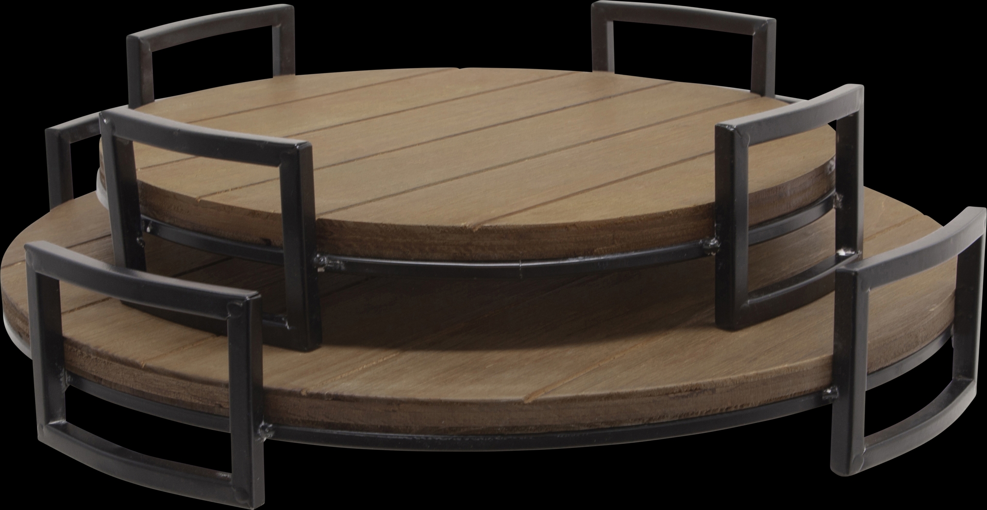 Waybough Brown Tray, Set of 2 - Thumbnail - Image 1