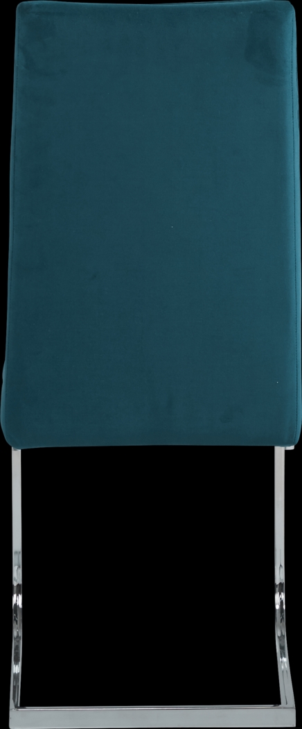 Waycroft Silver 5 Pc Dining Room with Blue Chairs - Thumbnail - Image 5