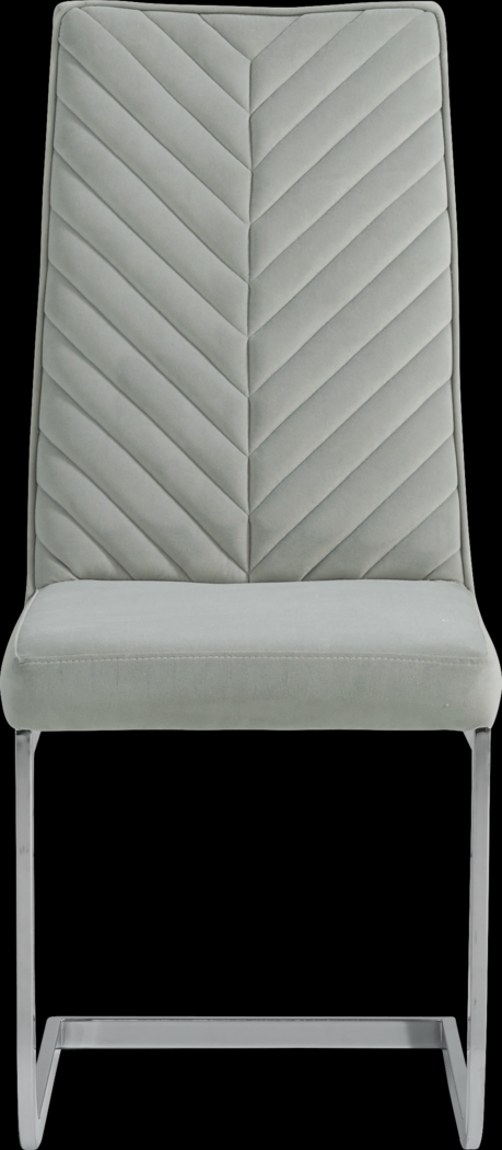 Waycroft Gray Side Chair - Thumbnail - Image 2