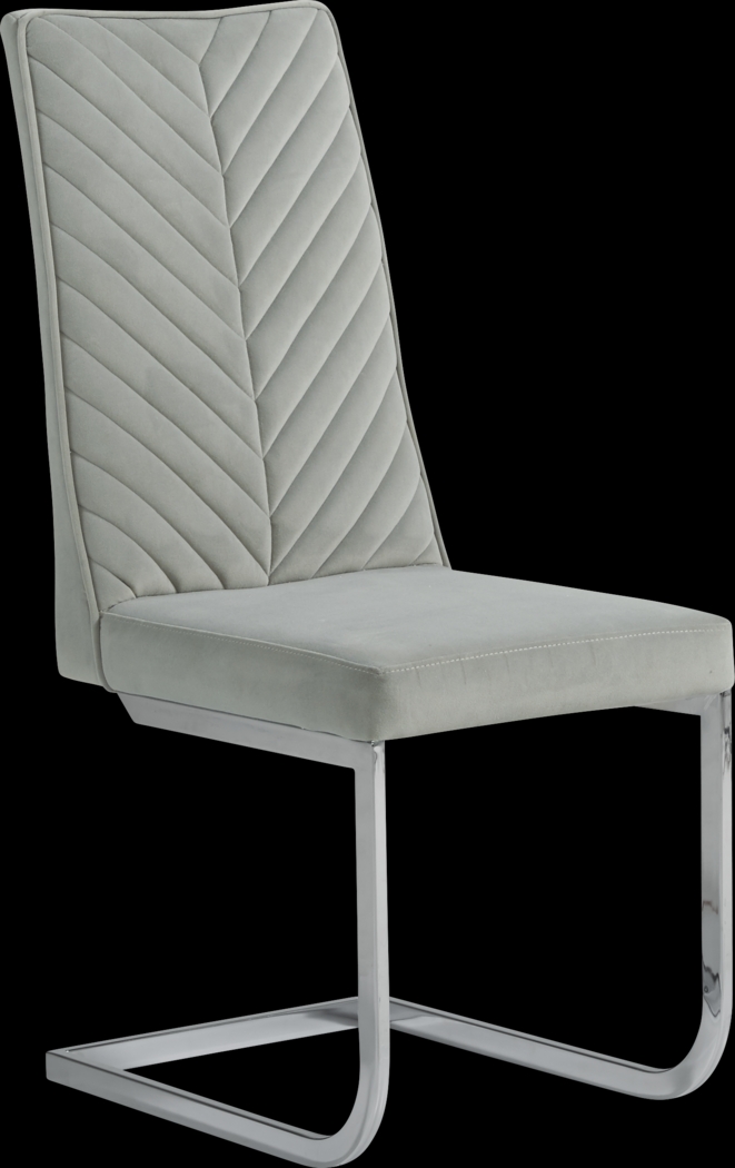 Waycroft Gray Side Chair - Thumbnail - Image 1