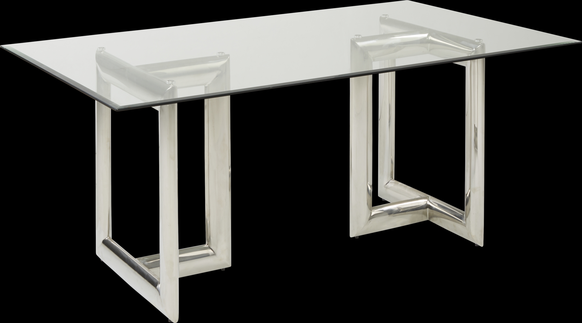 Waycroft Silver 5 Pc Dining Room with Gray Chairs - Thumbnail - Image 2