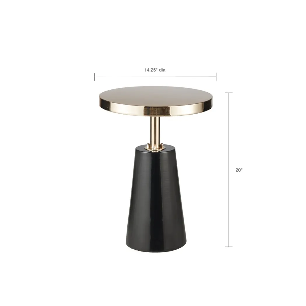 Waydella Yellow Accent Table - Thumbnail - Image 4