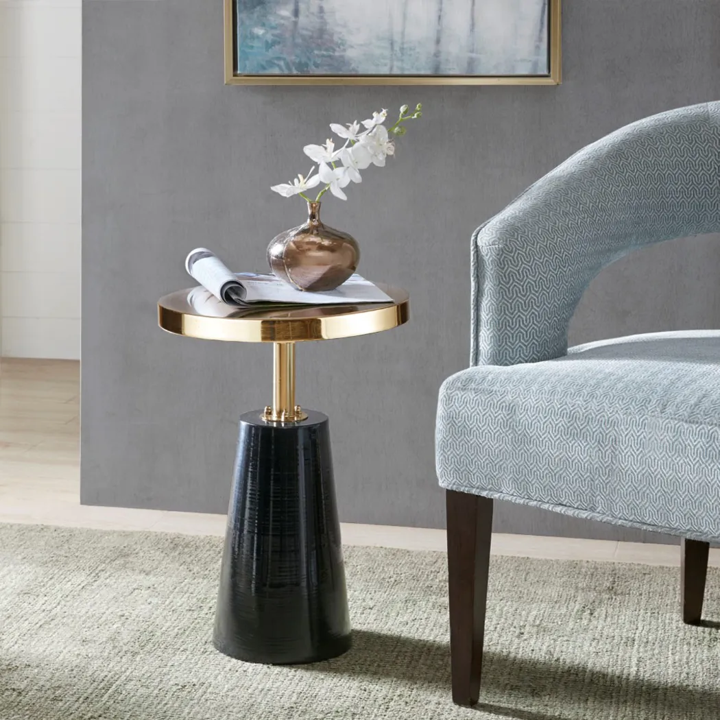 Waydella Yellow Accent Table - Thumbnail - Image 5
