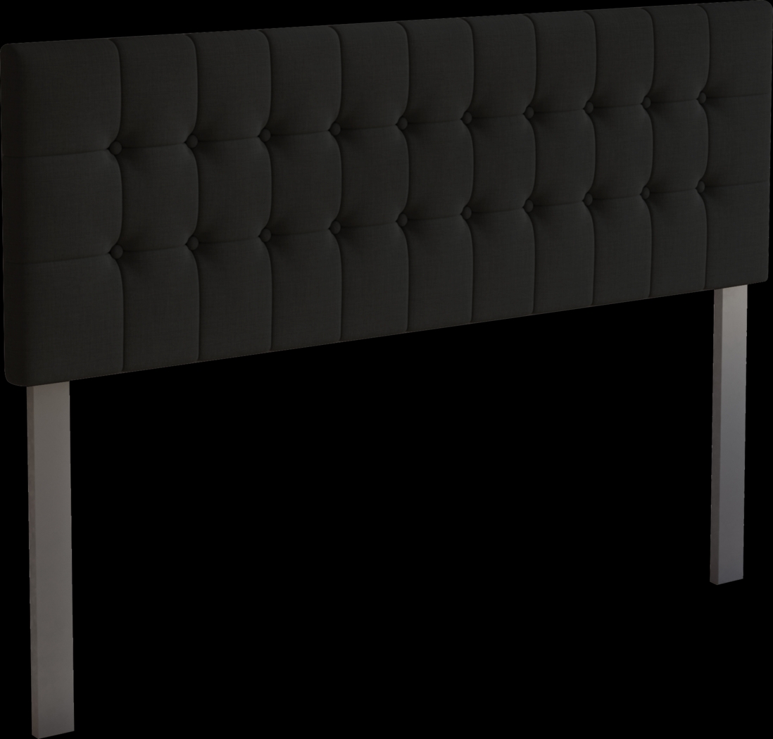Waylon Black Twin Headboard - Thumbnail - Image 1