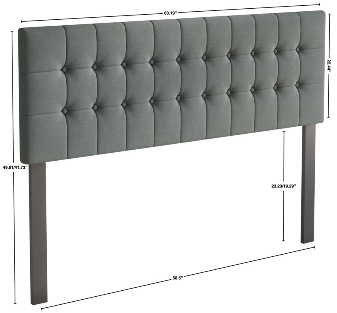 Waylon Gray Queen Headboard - Thumbnail - Image 4