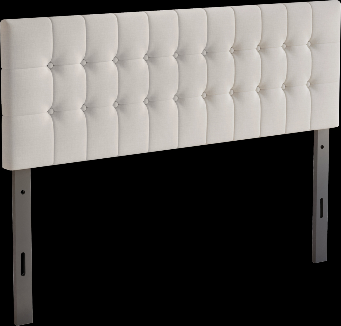 Waylon Light Gray Queen Headboard - Thumbnail - Image 1