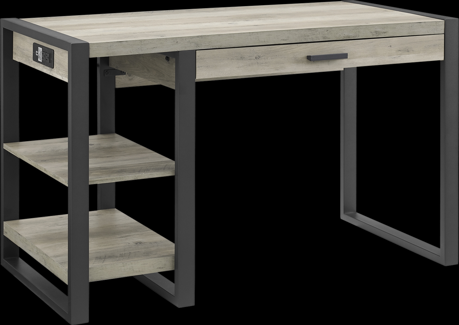 Waynecrest Gray Desk - Thumbnail - Image 1