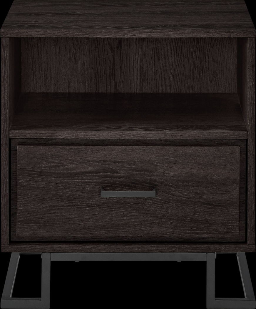 Waynemer Black Nitghtstand - Thumbnail - Image 1