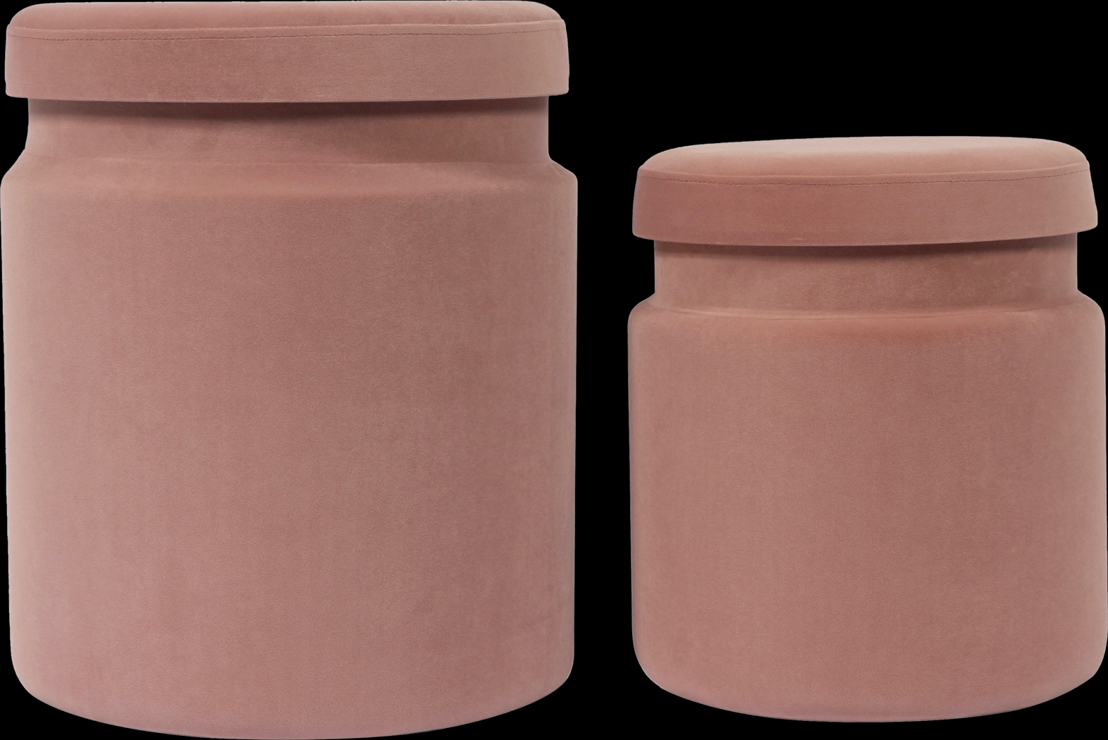 Waynetta Salmon Storage Ottoman, Set of 2 - Thumbnail - Image 4