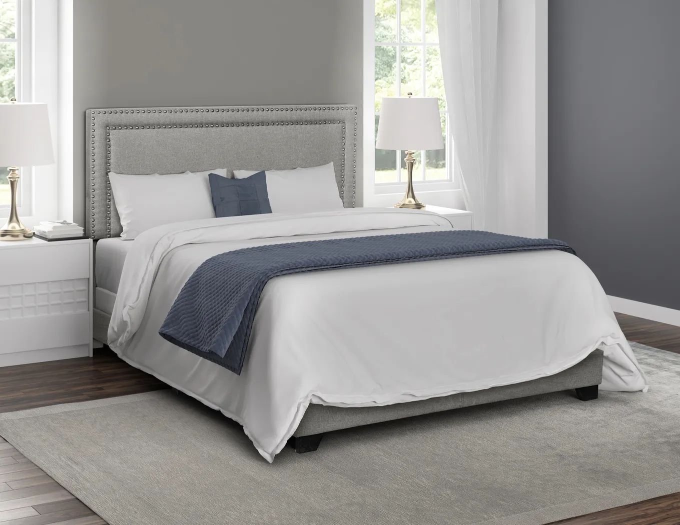 Weatherborne Gray King Bed - Thumbnail - Image 8