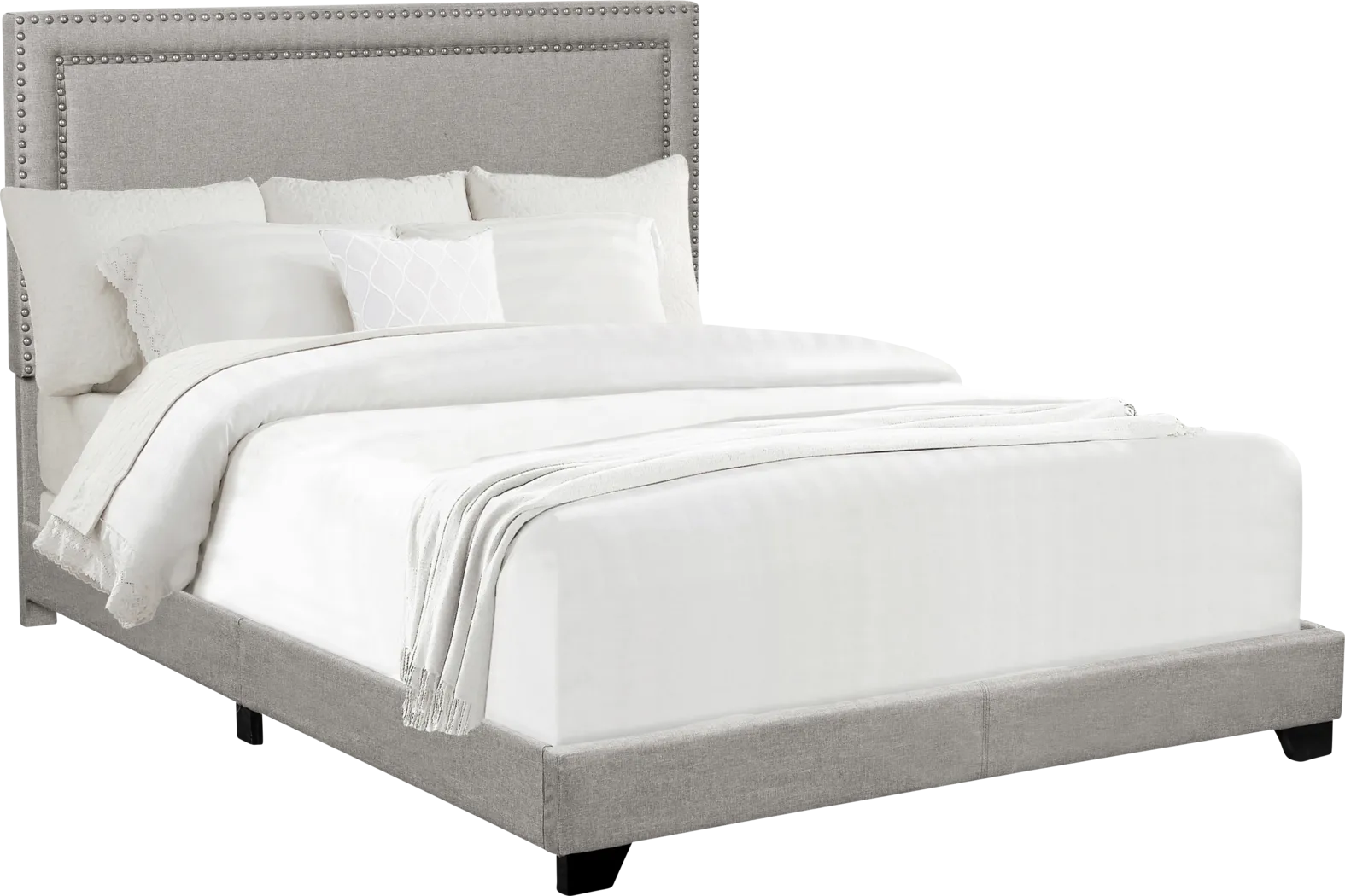 Weatherborne Gray King Bed - Thumbnail - Image 1