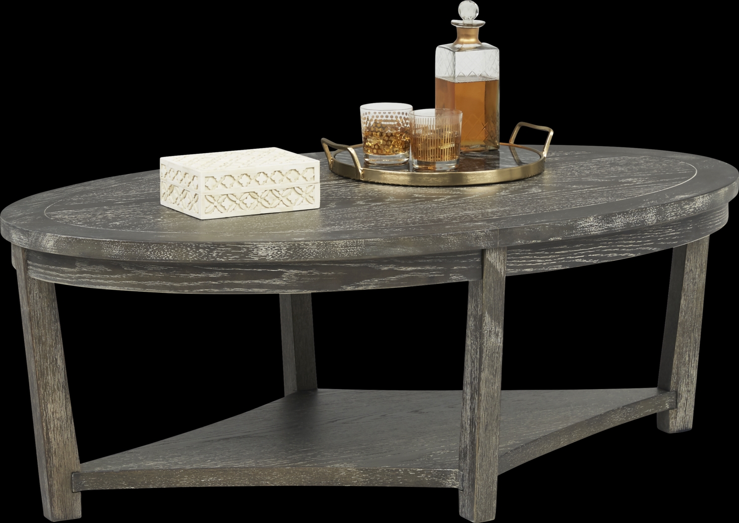 Weatherby Gray Cocktail Table - Thumbnail - Image 2