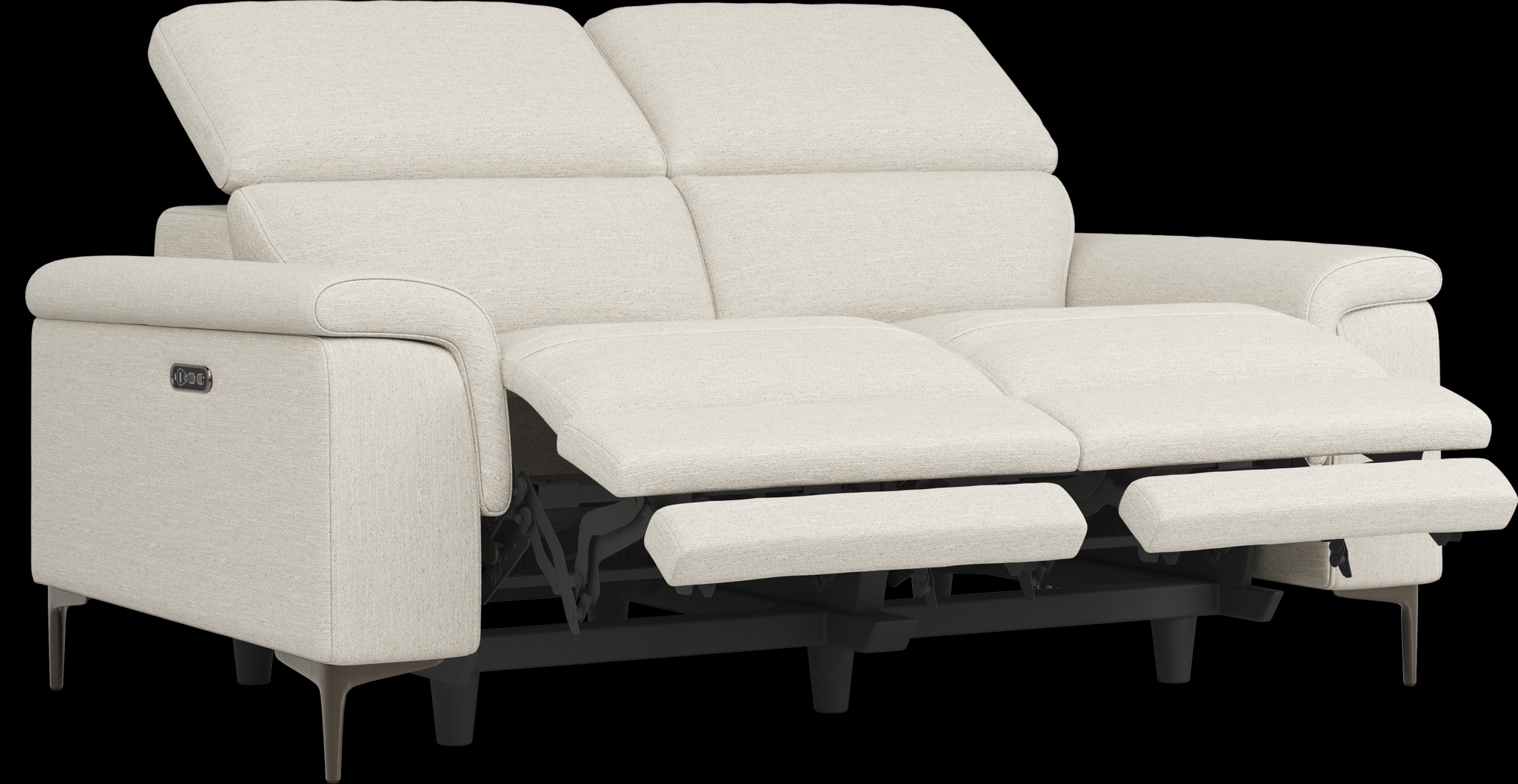 Weatherford Park Beige 8 Pc Dual Power Reclining Living Room - Thumbnail - Image 10