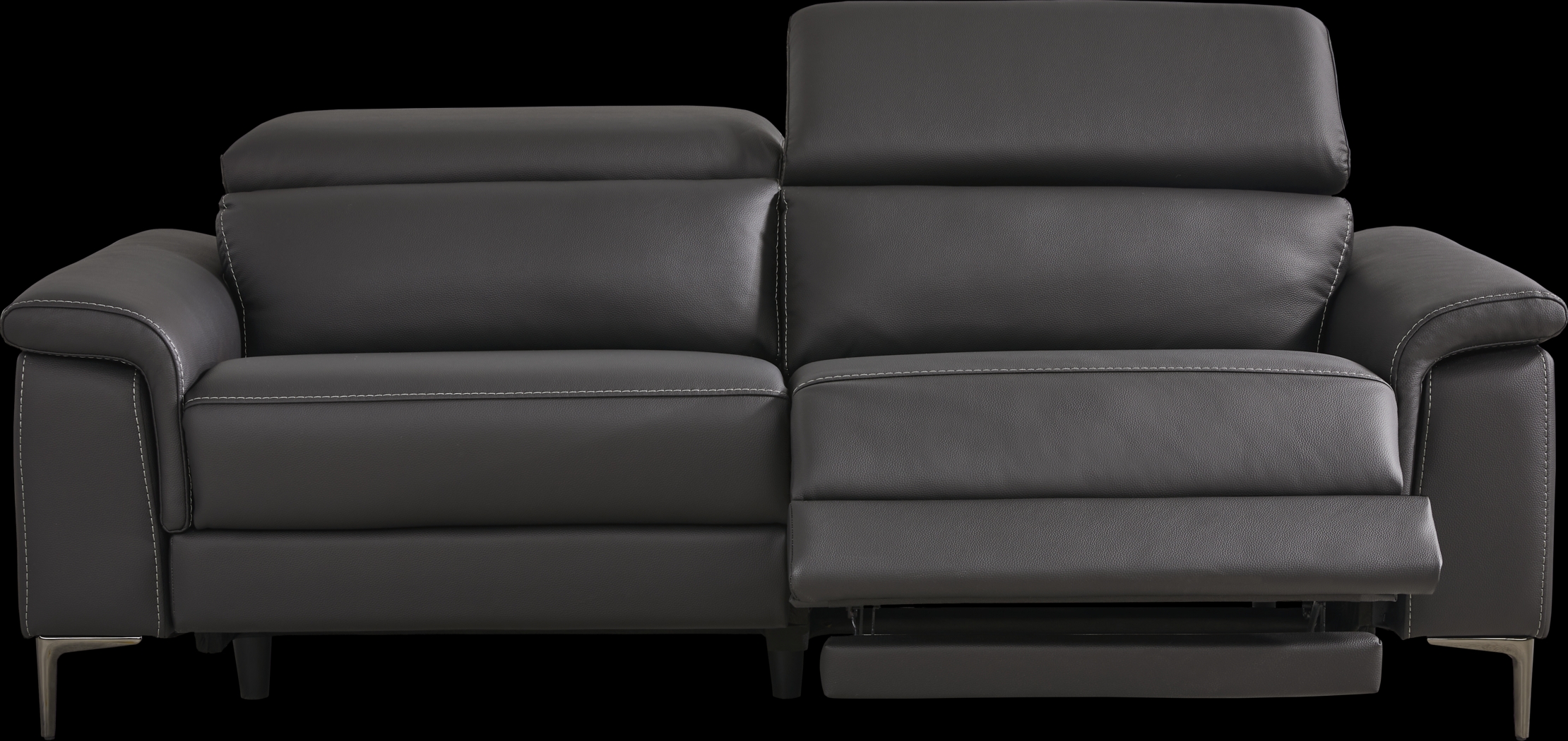 Weatherford Park Black 7 Pc Dual Power Reclining Living Room - Thumbnail - Image 2