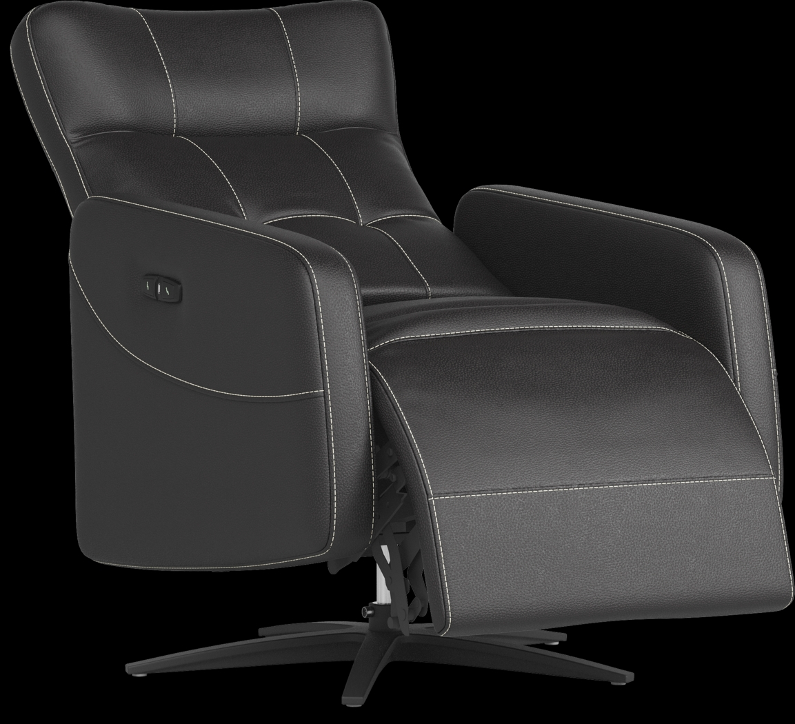 Weatherford Park Black 3 Pc Dual Power Reclining Living Room - Thumbnail - Image 11