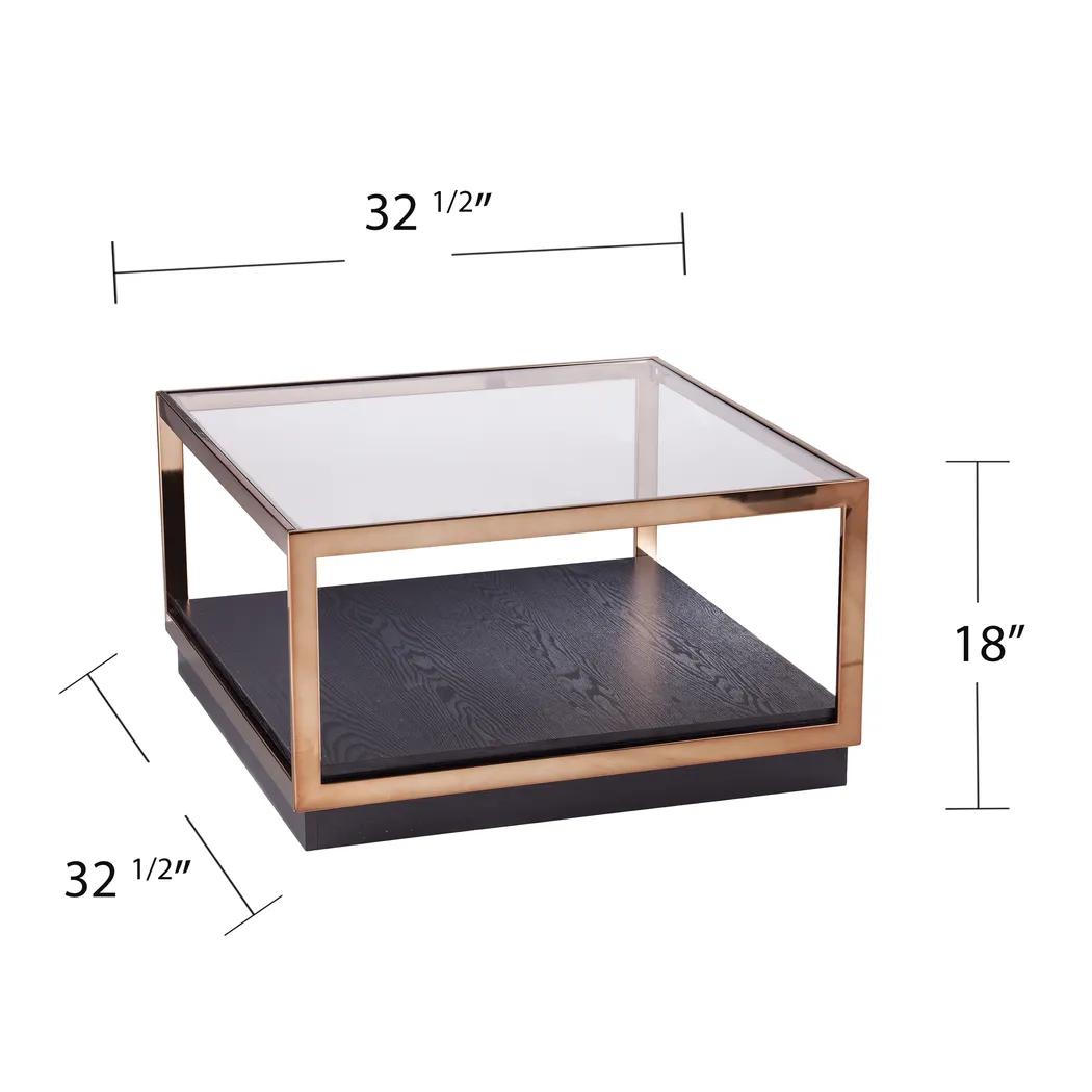 Weathervan Black Cocktail Table - Image 5