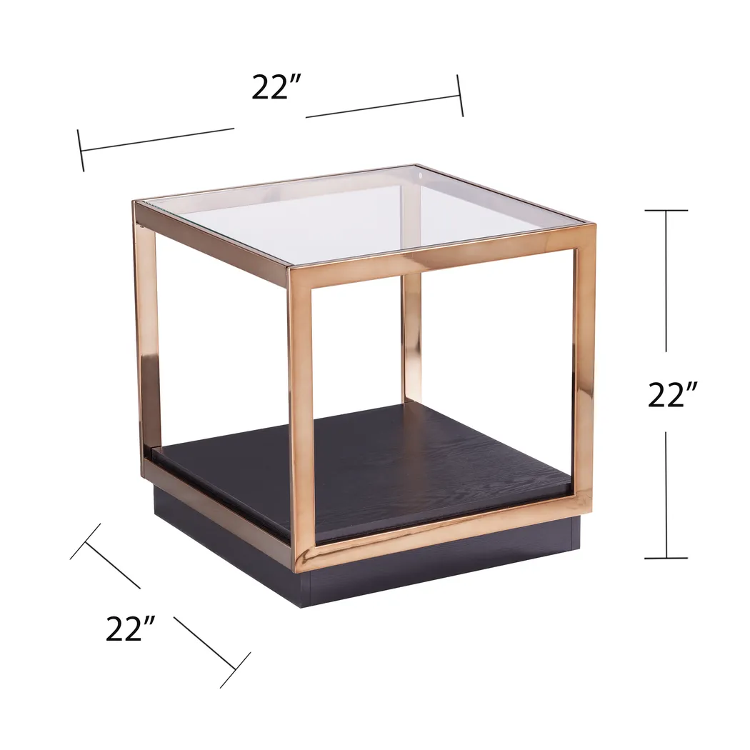 Weathervan Black End Table - Image 5