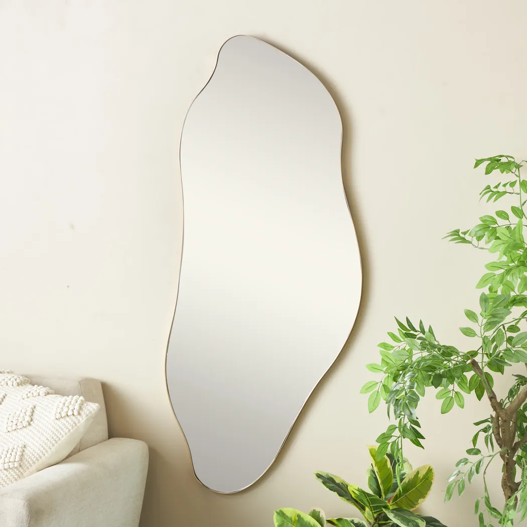 Webbite Gold Wall Mirror - Thumbnail - Image 2