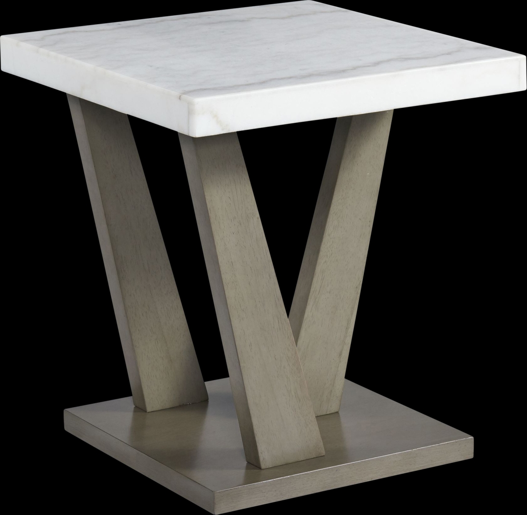 Webgin Gray End Table - Thumbnail - Image 1
